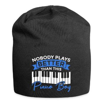 Pianist Junge - Jersey Beanie - black - Front