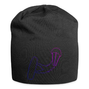 Kitesurf Kitesurf Femmes Kitesurf Kitesurfer - Bonnet en jersey - noir - Devant