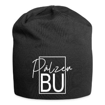 Pälzer Bu - Jersey-Beanie - Schwarz - Vorne