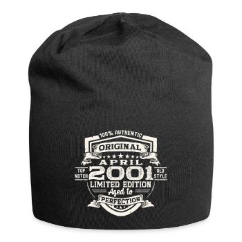 22 Birthday Man Original April Born 2001 - Jersey Beanie - black - Front
