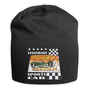 Super Sport Car Comic Legend Gift - Jersey Beanie - black - Front