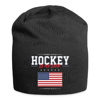 Hockey is my Life - Jersey-Beanie - Schwarz - Vorne