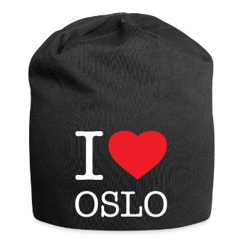 J’AIME OSLO - Bonnet en jersey - noir - Devant
