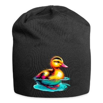 Caneton Canard Canard - Bonnet en jersey - noir - Devant