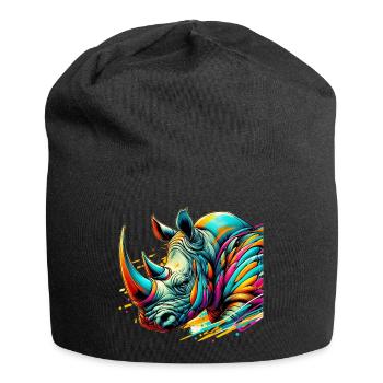 Rhinoceros - Jersey Beanie - black - Front