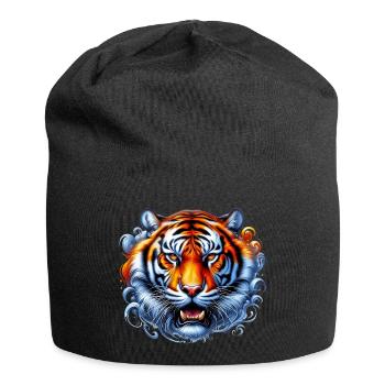 Tigre - Bonnet en jersey - noir - Devant