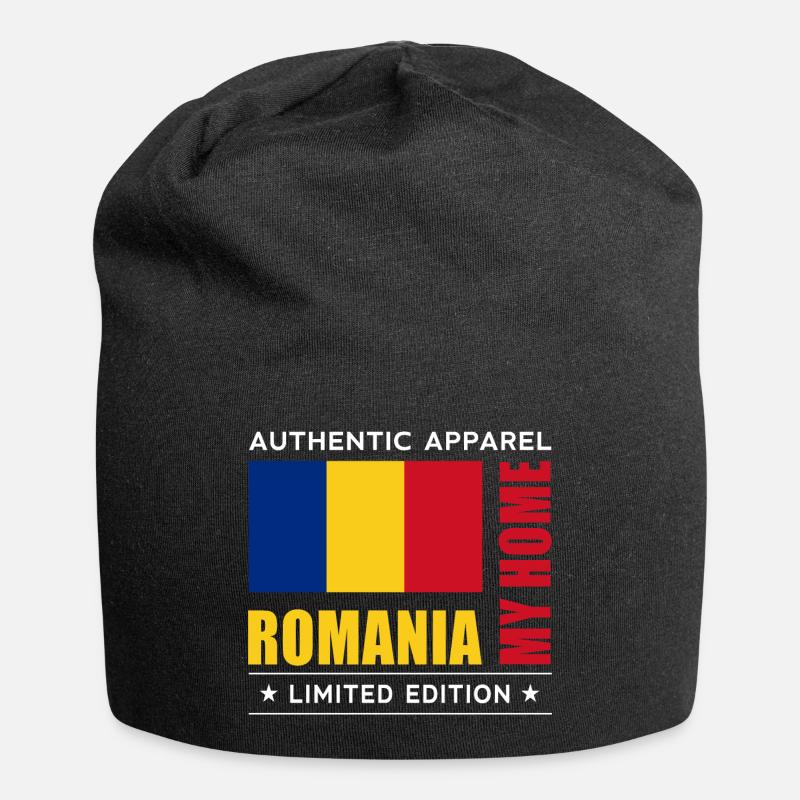Romania - Jersey Beanie - black