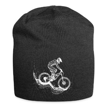 Dessin VTT - Bonnet en jersey - charbon - Devant