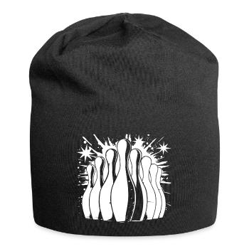 Bowling - Jersey-Beanie - Schwarz - Vorne