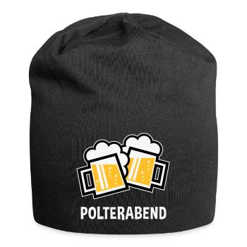Polterabend (JGA Bier Bayrische Bierkrüge / 3C) - Jersey-Beanie - Schwarz - Vorne