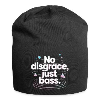 Pas de disgrâce, juste de la basse rétro - Bonnet en jersey - noir - Devant