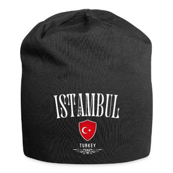 Istanbul Turkey, souvenir Istanbul - Jersey Beanie - black - Front