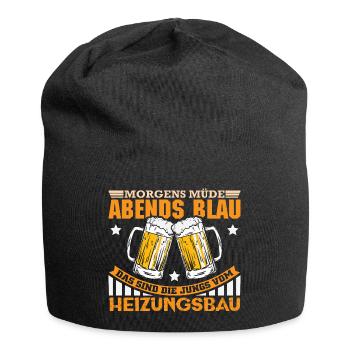 Heating Engineer Heating Construction Plumber Plumber - Jersey Beanie - black - Front