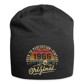 Novembre 1966 Anniversaire Novembre 1966 - Bonnet en jersey - noir - Devant