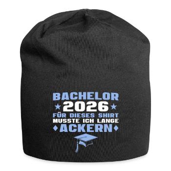 Examen de licence réussi Licence 2026 - Bonnet en jersey - noir - Devant