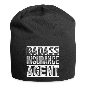 Assurance Medicare Costume Badass Agent d’Assurance - Bonnet en jersey - noir - Devant