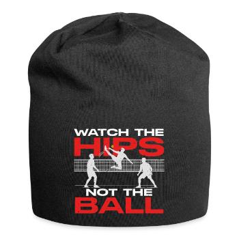 Sepak Takraw Regarde les hanches - Bonnet en jersey - noir - Devant