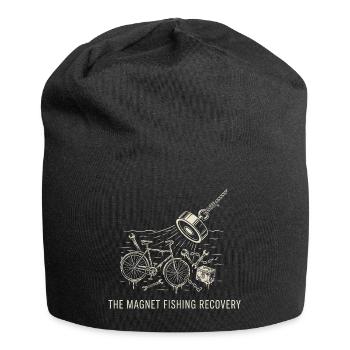 Magnet Fishing Recovery - Canal Treasures - Jersey Beanie - black - Front