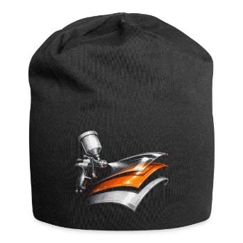 Peintre de véhicules Peintre de voitures Peintre - Bonnet en jersey - noir - Devant
