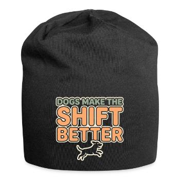 Kennel technician, kennel assistant, animal care - Jersey Beanie - black - Front
