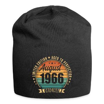 Août 1966 Anniversaire Édition Limitée Vintage - Bonnet en jersey - noir - Devant