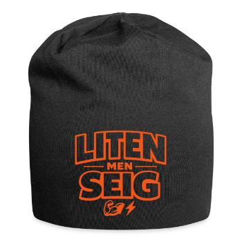 Klein, aber oho! - Jersey-Beanie - Schwarz - Vorne