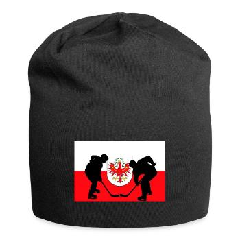 Drapeau du Tyrol du Sud - Bonnet en jersey - noir - Devant