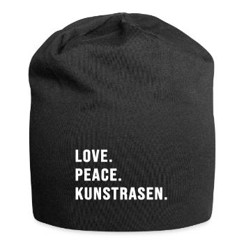 Feldhockey Hockey-love-peace-kunstrasen - Jersey-Beanie - Schwarz - Vorne