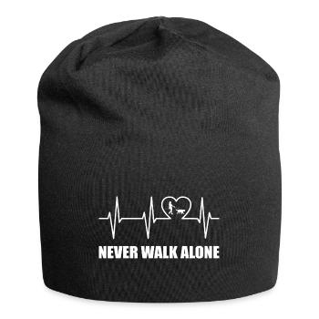 Hund - Jersey-Beanie - Schwarz - Vorne
