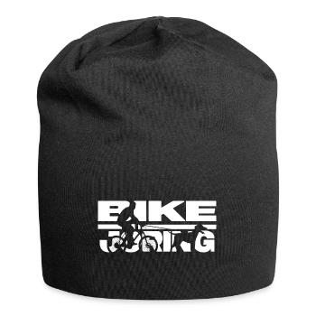 bikejöring zughundesport bike and dog - Jersey Beanie - black - Front