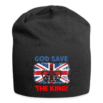 God save the King - Jersey-Beanie - Schwarz - Vorne