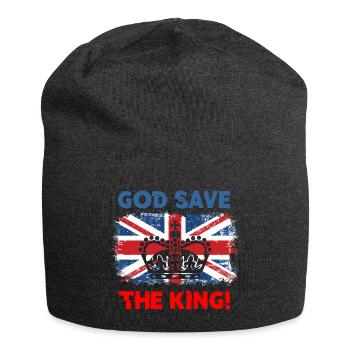God save the King - Jersey-Beanie - Anthrazit - Vorne