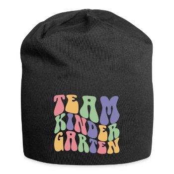 Team Kindergarten Cool Pre-K Teacher & Pupils Gift - Jersey Beanie - black - Front