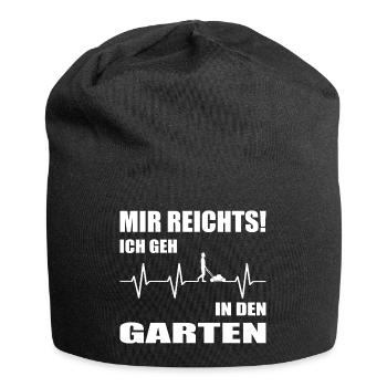 Garten - Jersey-Beanie - Schwarz - Vorne