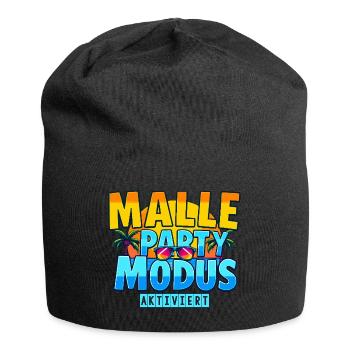 Malle Party Modus Aktiviert Mallorca Gruppen Shirt - Jersey-Beanie - Schwarz - Vorne