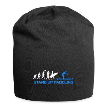 Evolution du SUP - Bonnet en jersey - noir - Devant