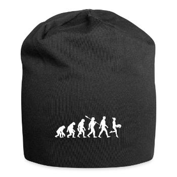 Evolution - Cheval de loisir - Équitation - Sports amusants - Bonnet en jersey - noir - Devant