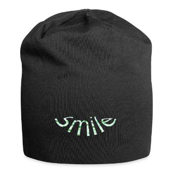 Smile White - Bonnet en jersey - noir - Devant