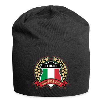 Italia - Jersey Beanie - black - Front