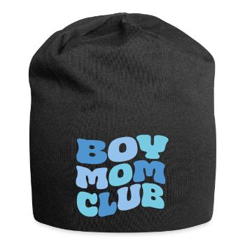 Boy Mom Club - Jersey Beanie - black - Front
