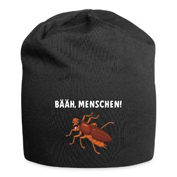Bääh Menschen - Jersey-Beanie - Schwarz - Vorne