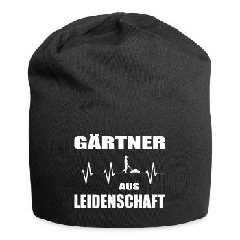Garten - Jersey-Beanie - Schwarz - Vorne