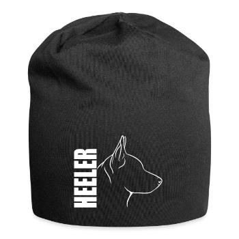 Profil de talonneur Bouvier Chien Chiens Chien Wilsigns - Bonnet en jersey - noir - Devant