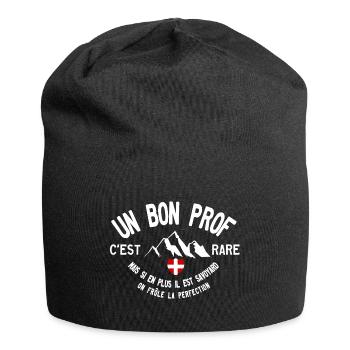 A good Savoyard teacher is rare - Jersey Beanie - black - Front