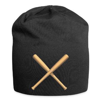 Baseball bat - Jersey Beanie - black - Front