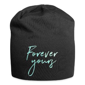 Forever Young Girl Power Woman Königin - Jersey-Beanie - Schwarz - Vorne