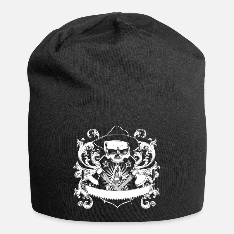 Zimmermann - Jersey-Beanie - Schwarz