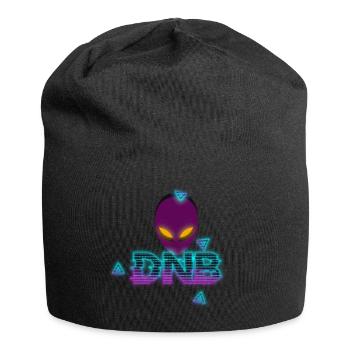 Drum'n'bass Alien D'n'B DNB Weed Jungle Music rave - Jersey-Beanie - Schwarz - Vorne