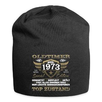 Vintage 1973 Geburtstagsgeschenk – 1973er Lustig - Jersey-Beanie - Schwarz - Vorne