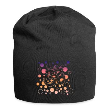 Namaste - Jersey-Beanie - Schwarz - Vorne